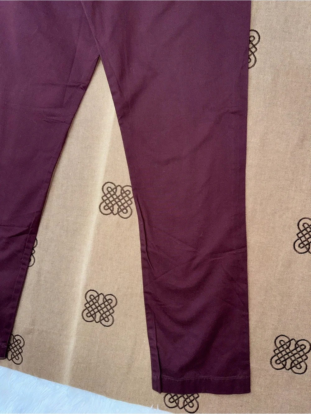 J.Crew NWT! Men'S The Sutton Slim Fit Pants In Burgundy Size 34